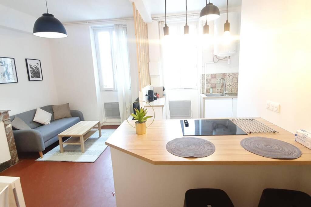 MontélimarT2 Cosy Au Calme,Entree Autonome,Centre Historiqueアパートメント エクステリア 写真